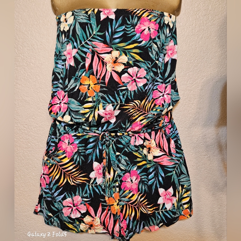 Romper beach attire cover up